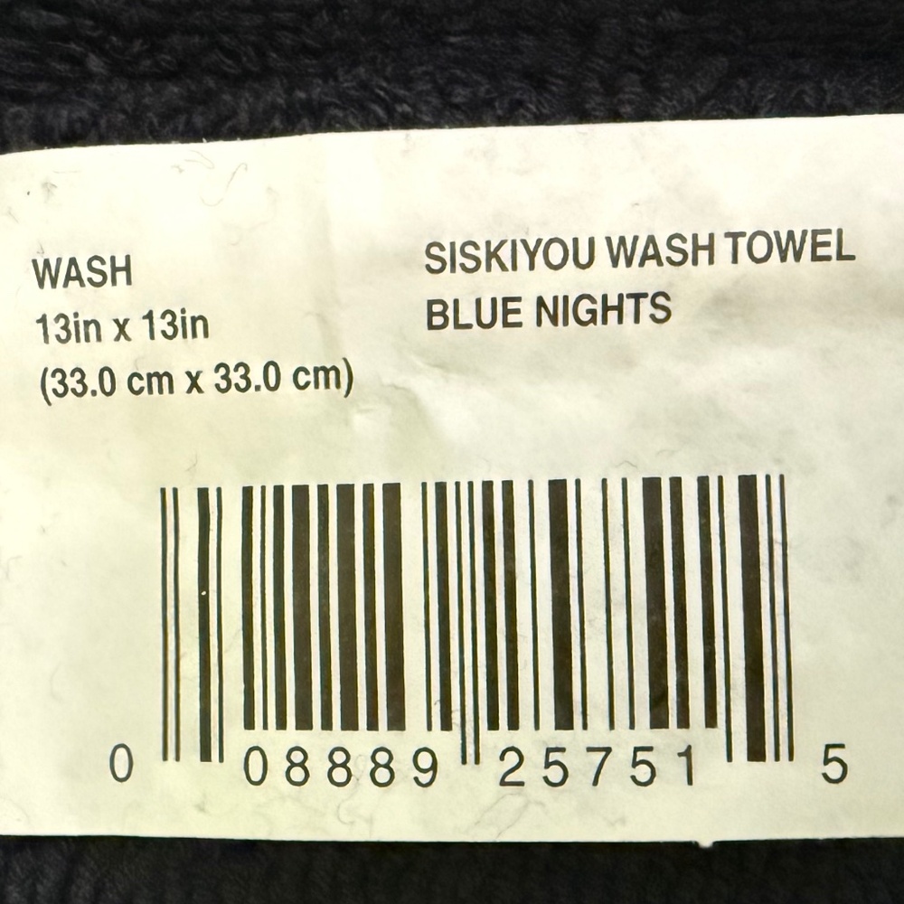 Pendleton 3 Piece Towel Set Navy - Picture 4 of 7